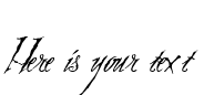 Your preview of Zothique font