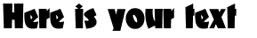Your preview of Materhorn font