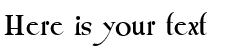 Your preview of Shangri-La font