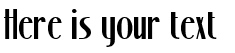Your preview of Stony Island NF font