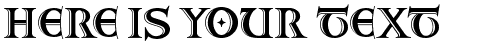 Your preview of Two For Juan NF font