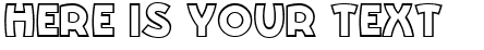 Your preview of Vinnie Boom Bah NF font