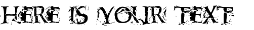 Your preview of Blasphemy font