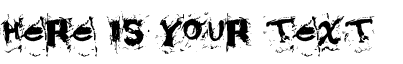 Your preview of Misconstrued font
