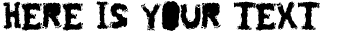 Your preview of Piledriver font