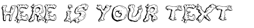 Your preview of Snot font