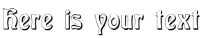 Your preview of Baldur Shadow font
