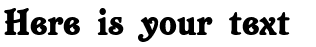 Your preview of Belshaw font