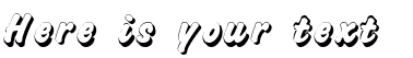 Your preview of Challenge Shadow font