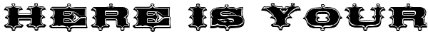 Your preview of Circus Ornate font