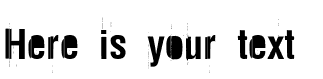 Your preview of Rez font