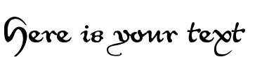 Your preview of WirWenzlaw Rough font