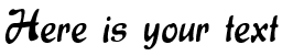 Your preview of Express font