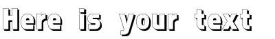 Your preview of Faktos Shadow font