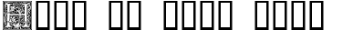 Your preview of Goudy Initialen font