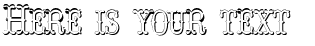 Your preview of Hoedown Shadow font