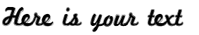 Your preview of Marketing Script Inline font
