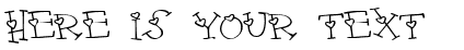 Your preview of 4 my Lover font