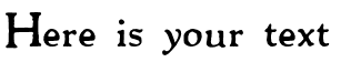 Your preview of Packard Antique Bold font