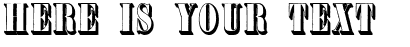 Your preview of Plastische Plakat Antiqua font