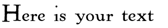 Your preview of Powell Antique font