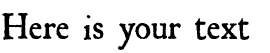Your preview of Roman Antique font