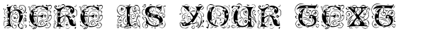 Your preview of Romantik font