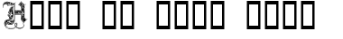 Your preview of Royal Initialen font