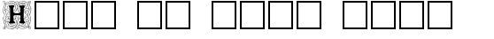 Your preview of Roycroft Initials font