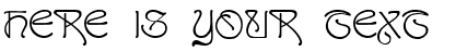 Your preview of San Remo font