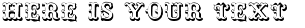 Your preview of Toskanische Egyptienne Initialen font