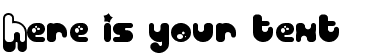 Your preview of Billo font