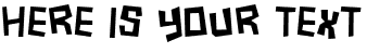 Your preview of Borneo font