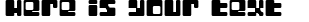 Your preview of Digit Lo-Fi font