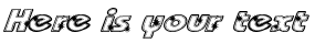 Your preview of Groovalicious Tweak font