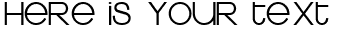 Your preview of Kravitz Thermal font