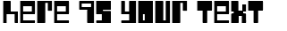 Your preview of Rocket font
