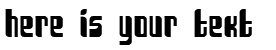 Your preview of Sanka font