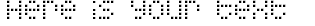 Your preview of Squarodynamic 1 font