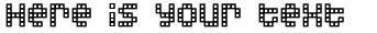 Your preview of Squarodynamic 2 font