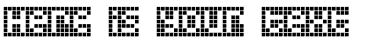 Your preview of Squarodynamic 10 font
