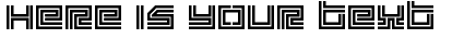 Your preview of Supreme font