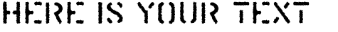 Your preview of Trendy University font