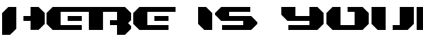 Your preview of Bionic Kid Simple font