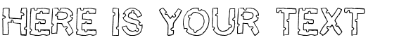 Your preview of Bite Me font