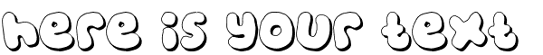 Your preview of Bubblegums font