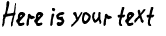 Your preview of Crosspatchers Delight font