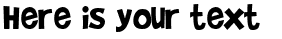Your preview of Brady Bunch Remastered font
