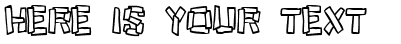 Your preview of Funky Stoneage font