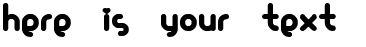 Your preview of Glamour Girl font